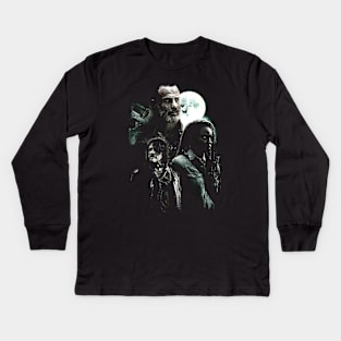 Daryl Dixon Three Killers Kids Long Sleeve T-Shirt